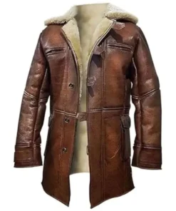 Bane Coat of Batman Dark Knight Leather Jacket