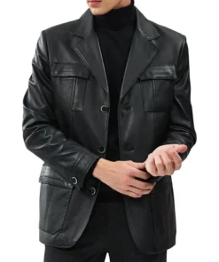 Kevin-Mens-Black-Blazer-Leather-Jacket.webp
