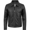 Mark-Black-Leather-Shirt-Collar-Jacket-For-Sale.webp