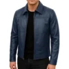 Mark-Blue-Leather-Shirt-Collar-Jacket.webp