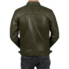 Mens-Army-Green-Retro-Style-Zipped-Real-Leather-Biker-Jacket-Back.webp