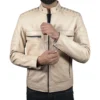 Mens-Beige-Lambskin-Leather-Cafe-Racer-Jacket.webp