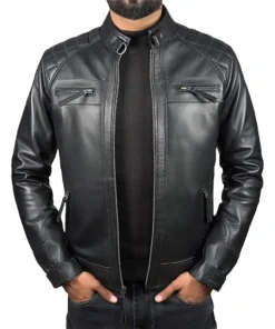 Mens-Black-Retro-Style-Zipped-Real-Leather-Biker-Jacket.webp