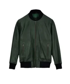 Mens-Bradley-Cooper-Green-Leather-Jacket.webp