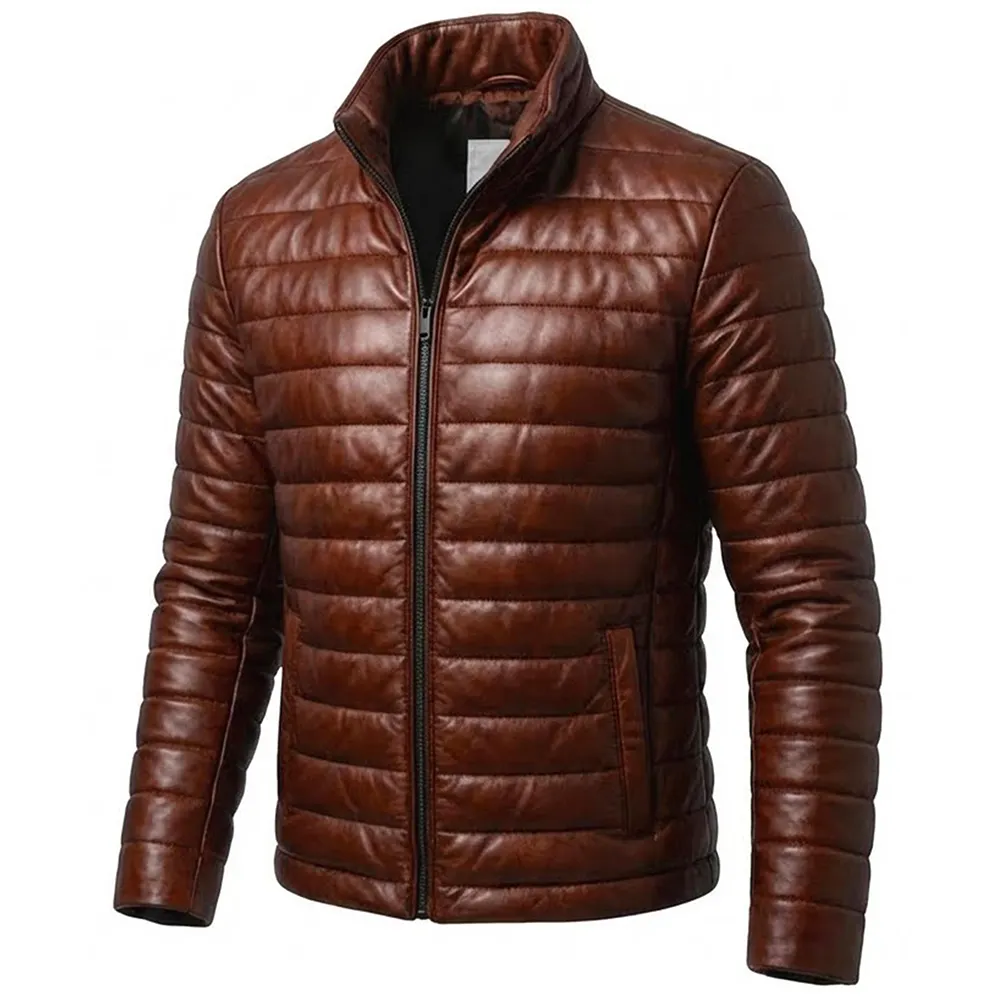 Mens-Brown-Quilted-Leather-Puffer-Jacket-Front.webp