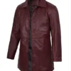 Mens-Burgundy-3-4-Length-Real-Leather-Coat.webp