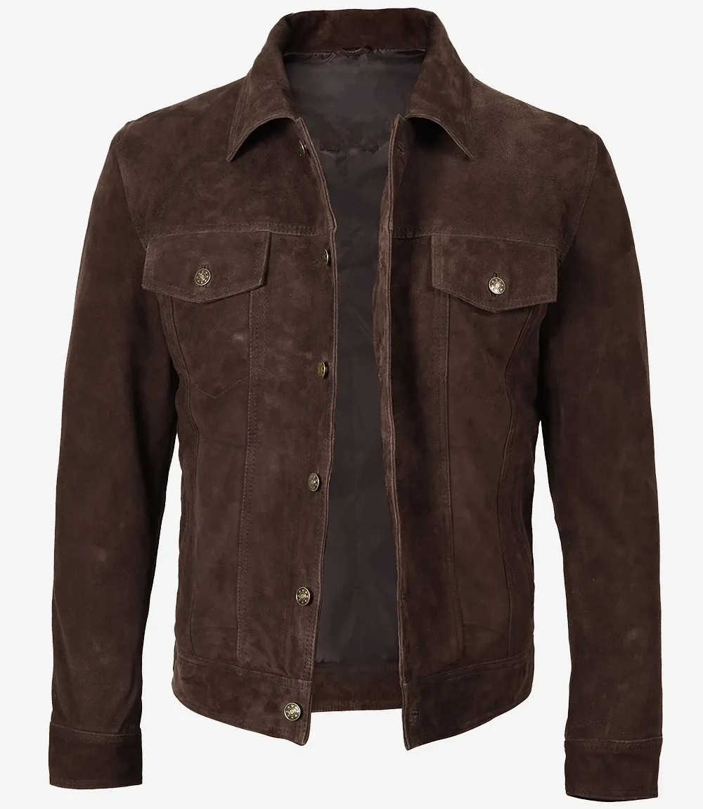 Mens-Dark-Brown-Real-Suede-Trucker-Style-Jacket.webp