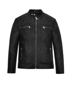 Jason Statham Expend4bles Mens Black Leather Jacket