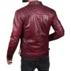 Mens-Maroon-Retro-Style-Zipped-Real-Leather-Biker-Jacket-Back.webp