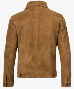 Mens-Real-Suede-Tan-Trucker-Style-Jacket-back.webp