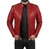 Mens-Red-Lambskin-Leather-Cafe-Racer-Jacket.webp