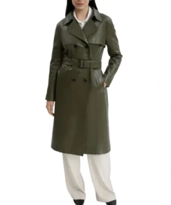 Olive Green Trench Coat
