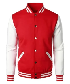 Red And White Letterman Jacket
