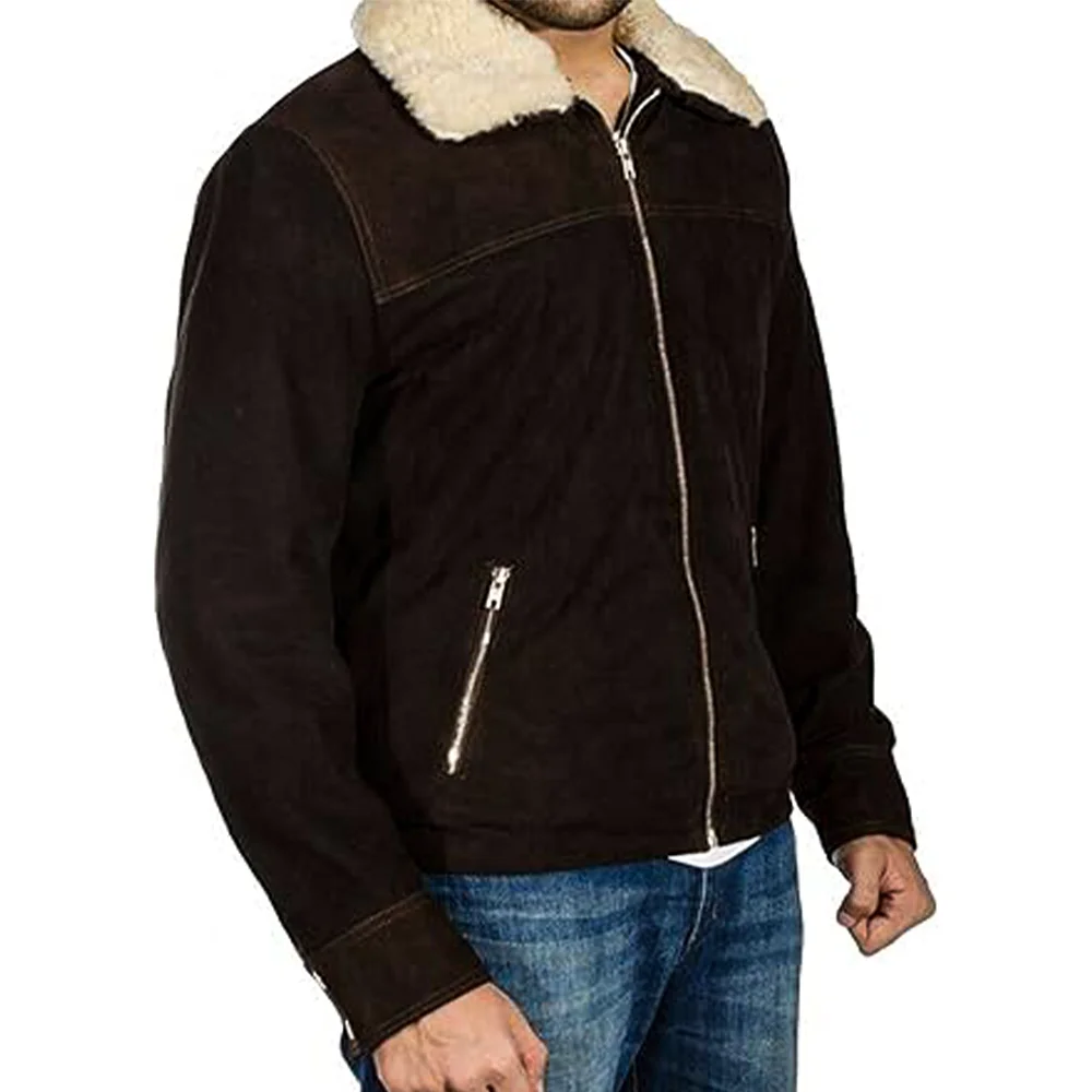 Rick Grimes Faux Leather Jacket - Image 4