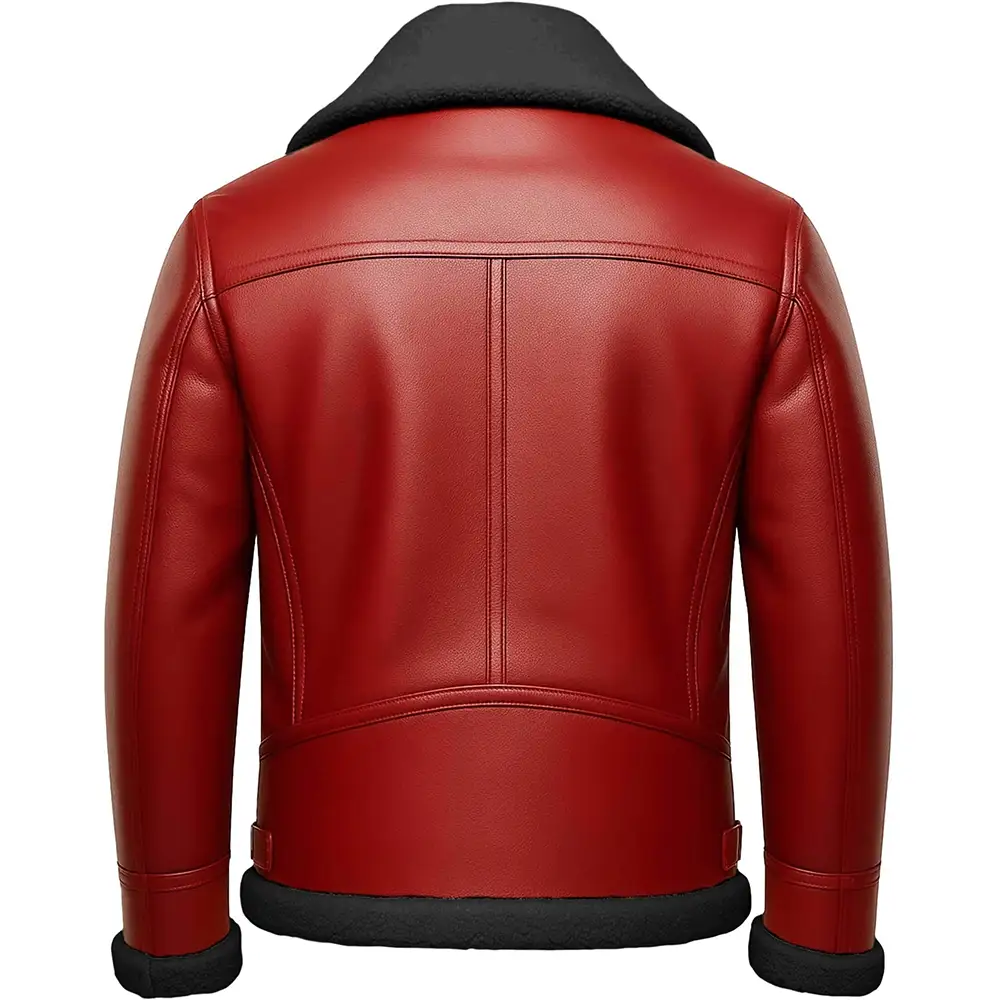 Santa-Red-Black-Faux-Shearling-Jacket-Back.webp