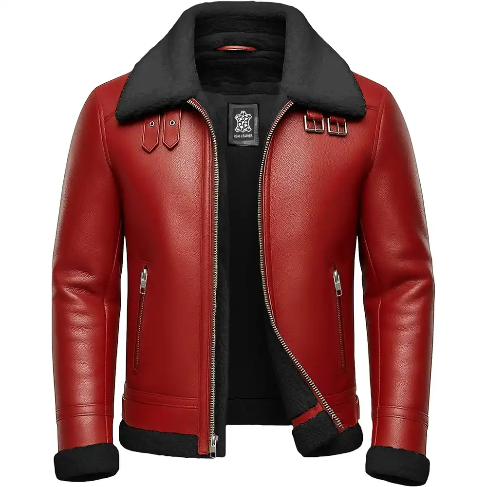 Santa-Red-Black-Shearling-Jacket.webp