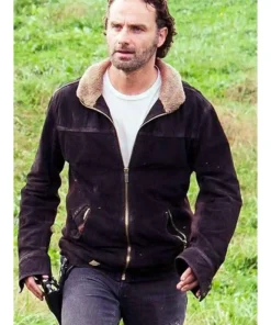 The Walking Dead Rick Grimes Leather Jacket