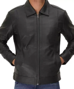 Vintage Black Leather Jacket