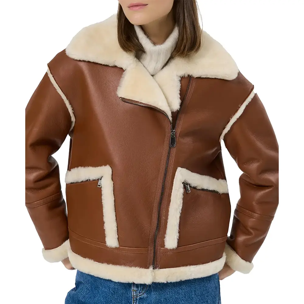 Womens-Brown-Cropped-Aviator-Style-Leather-Jacket-Front.webp