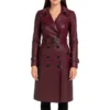 Womens-Lambskin-Maroon-Leather-Trench-Coat.webp