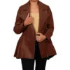 Womens-Peplum-Brown-Real-Lambskin-Leather-Jacket-Front.webp