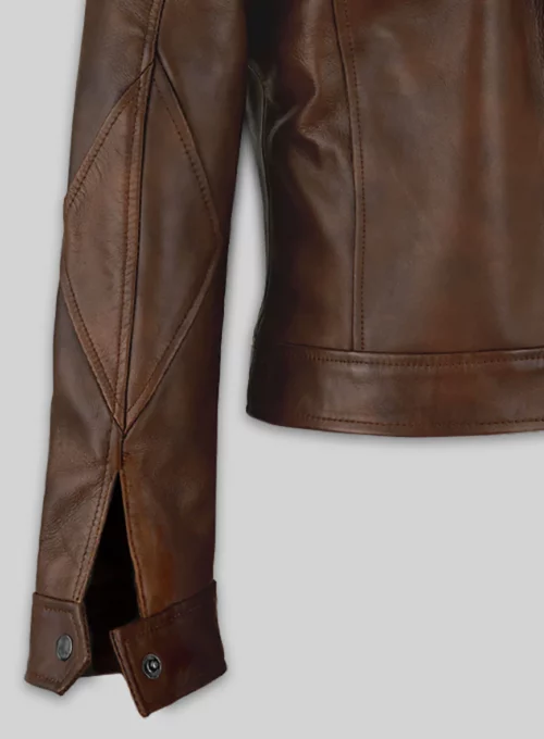 Selena Gomez Coach SS18 Women’s Leather Jacket - Image 3