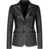 Womens-Two-Button-Real-Leather-Distressed-Black-Blazer-Jacket-For-sale.webp
