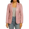 Womens-Two-Button-Real-Leather-Light-Pink-Blazer-Jacket.webp