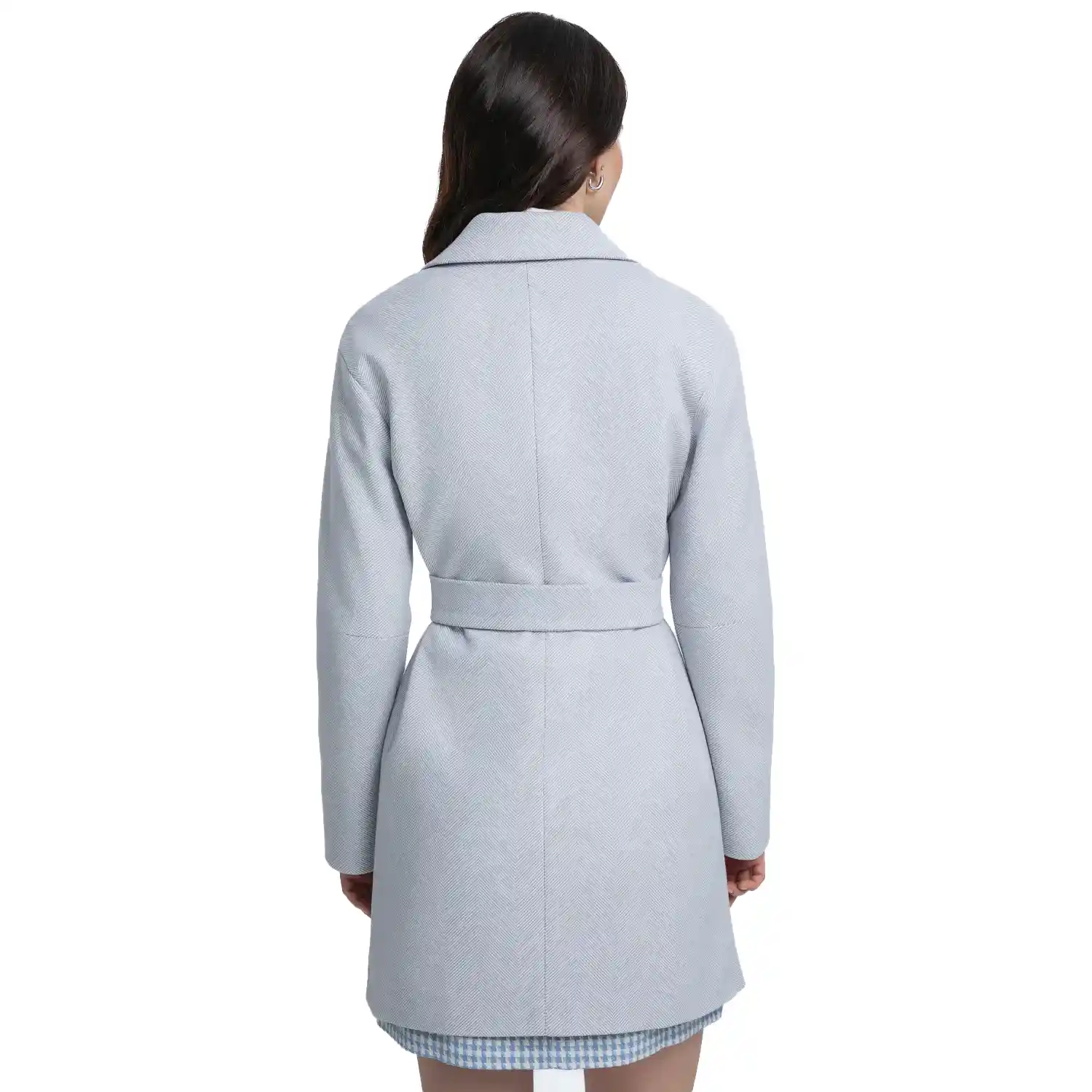 White Wool Coat For Womens - Image 2