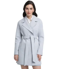 White Wool Coat For Womens