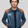 Buy Timothée Chalamet Marty Supreme Star Leather Jacket