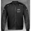 F1 Cadillac Black Racing Bomber Jacket