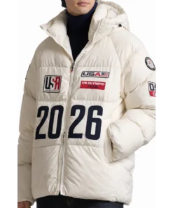 Team USA Olympics 2026 Puffer Jacket